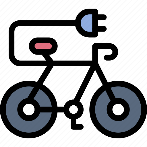 Electric, bike, e, vehicle, green, energy, renewable icon - Download on Iconfinder