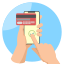 banking, buy, cash, cellphone, commerce, connection, credit, bank, mobile 