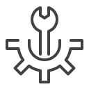 wrench, gear, maintenance, engineering