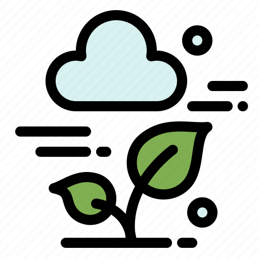 Cloud, leaf, plant, technology icon - Download on Iconfinder