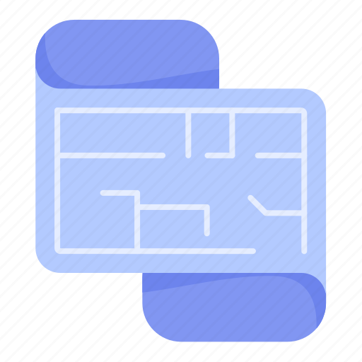 Blueprint, document, tech, research, business icon - Download on Iconfinder