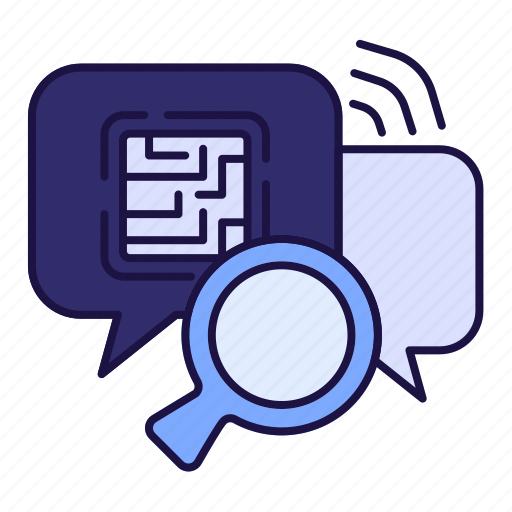 Chat, qr, scan, research, communication, tech icon - Download on Iconfinder