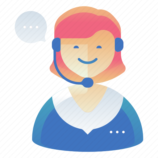 Customer, female, support, woman icon - Download on Iconfinder