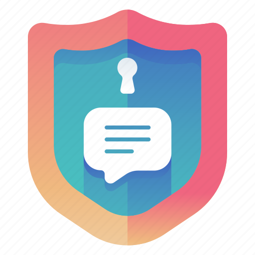 Protection, secure, security, texting icon - Download on Iconfinder