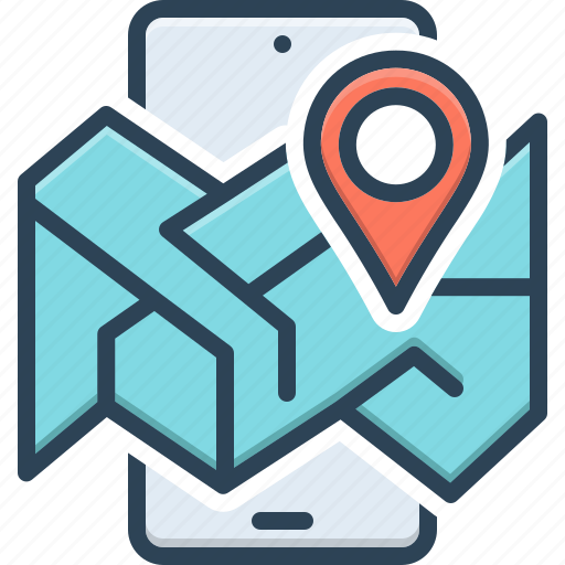 Geolocation, navigator, map, route, location, gps, tracking icon - Download on Iconfinder