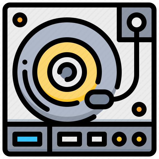 Cd, disc, player, record, technology icon - Download on Iconfinder
