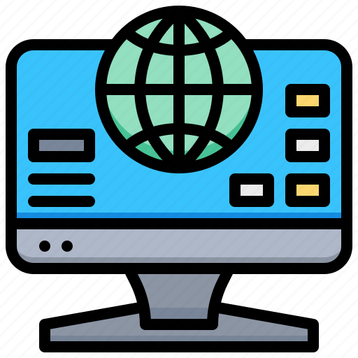 Earth, global, smart, television, tv icon - Download on Iconfinder