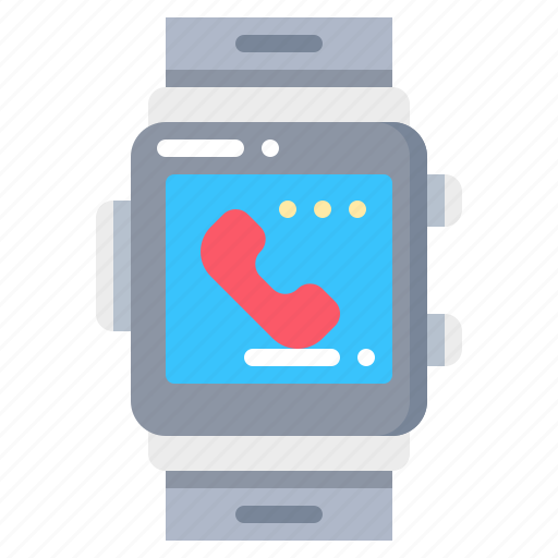 Phone, smart, technology, telephone, watch, wearable icon - Download on Iconfinder