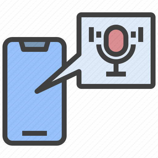 Personal, assistant, record, biometric, voice, control icon - Download on Iconfinder