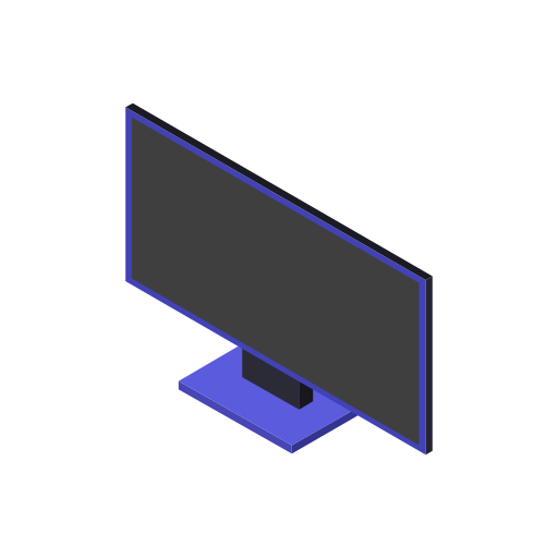 Computer, isometric, desktop, monitor, hardware icon - Download on Iconfinder