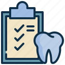 checklist, dentistryry, dental, teeth, tooth, stomatology, healthcare