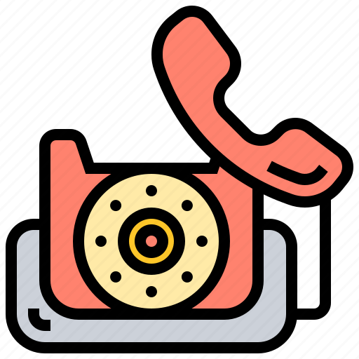 Communication, home, landline, office, phone icon - Download on Iconfinder