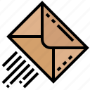 envelope, letter, mail, message, send