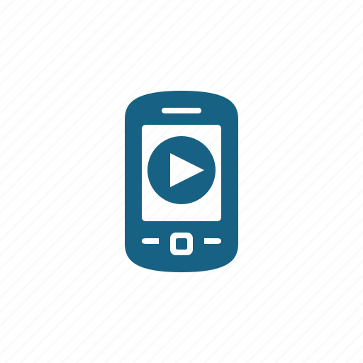 Mobile phone, movie, phone, smartphone, telephone, video icon - Download on Iconfinder