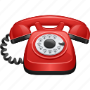 dial, handset, landline, phone, rotary telephone, telephone 