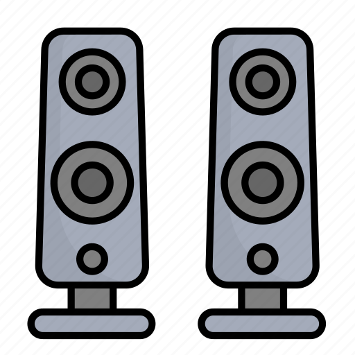 Television, electronic, speaker icon - Download on Iconfinder
