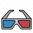 television, electronic, 3d glasses