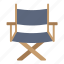television, electronic, director, chair 