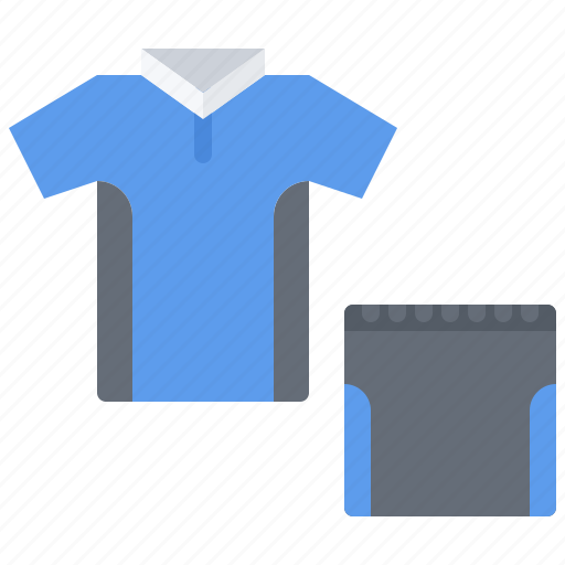 Match, player, shirt, shorts, sport, tennis, uniform icon - Download on Iconfinder