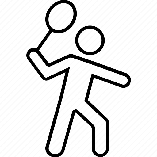 Person, player, playing, racket, tennis icon - Download on Iconfinder