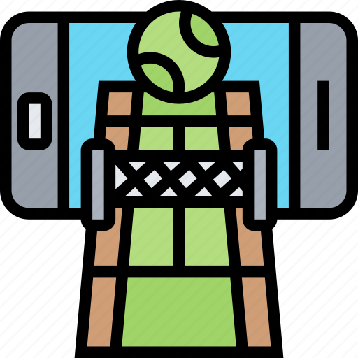Smartphone, tennis, game, play, fun icon - Download on Iconfinder