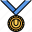 award, match, medal, player, sport, tennis, victory 