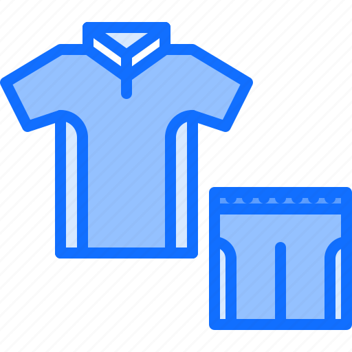 Match, player, shirt, shorts, sport, tennis, uniform icon - Download on Iconfinder