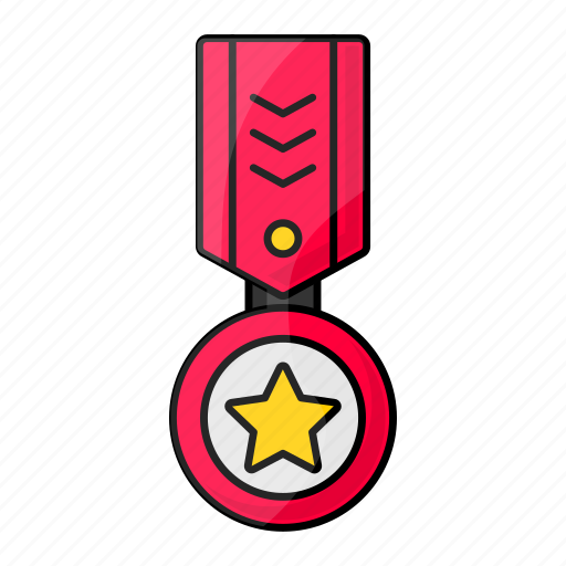 Retired, military badge, army medal, star, quality icon - Download on Iconfinder