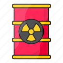 explosives, radioactive, barrel, warning, danger, radiations, terrorism