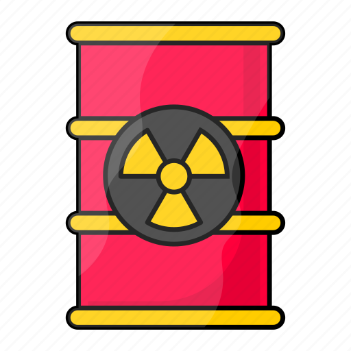 Explosives, radioactive, barrel, warning, danger, radiations, terrorism icon - Download on Iconfinder
