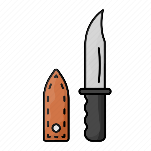 Combat, knife, weapon, sharp blade, grip, fighting icon - Download on Iconfinder