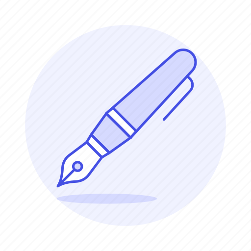 Calligraphy, fountain, pen, supplies, text, tools, writing icon - Download on Iconfinder