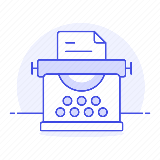 Paper, supplies, text, tools, writing, sheet, typewriter icon - Download on Iconfinder