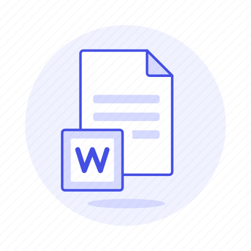 Word, files, document, text, file, microsoft icon - Download on Iconfinder