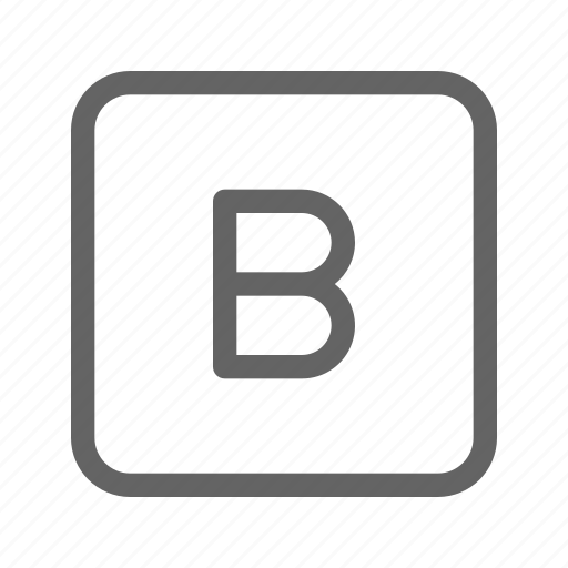 Bold, letter, text, type icon - Download on Iconfinder