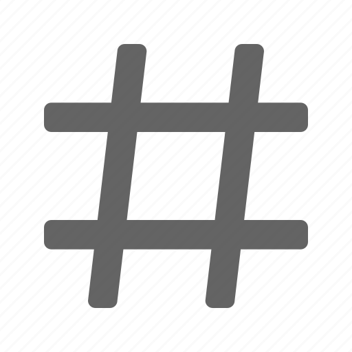 Hashtag, media, social, trend icon - Download on Iconfinder