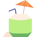 cocktail, coconut, drink, fruit, juice, summer, tropical