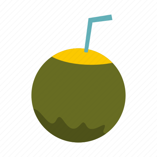 Cocktail, coconut, drink, food, fruit, juice, tropical icon - Download on Iconfinder