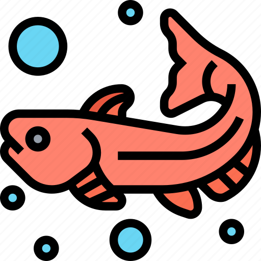 Fish, aquaculture, river, animal, seafood icon - Download on Iconfinder