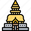 pagoda, temple, buddhism, thai, architecture 