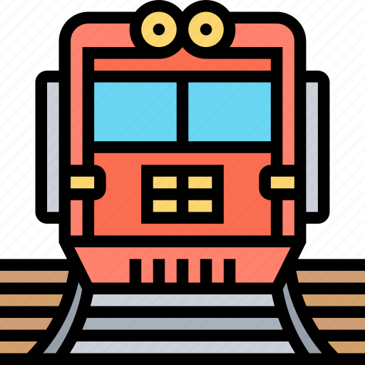 Railway, railroad, train, transportation, travel icon - Download on Iconfinder
