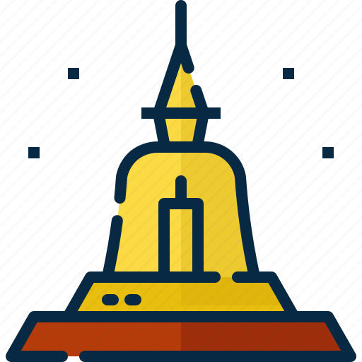 Pagoda, temple, thailand, wat icon - Download on Iconfinder