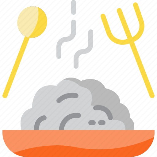 Dish, food, fork, rice, spoon, thailand icon - Download on Iconfinder