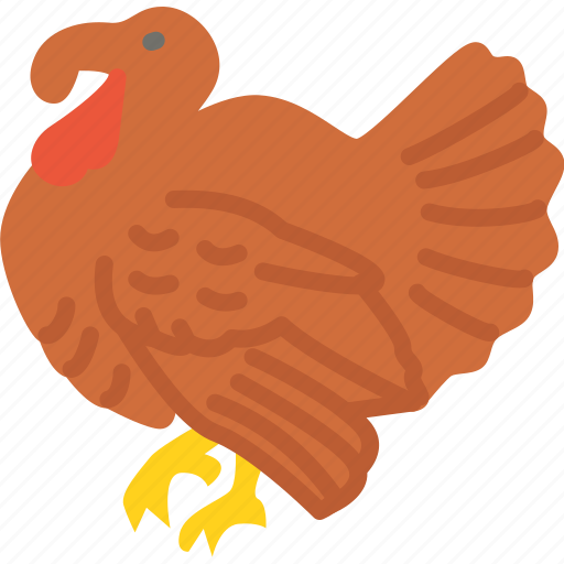 Animal, holidays, meat, thanksgiving, turkey icon - Download on Iconfinder