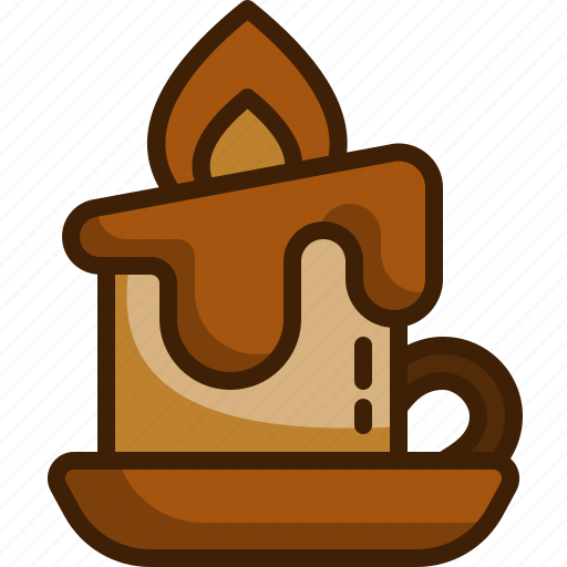 Candle, thanksgiving, miscellaneous, celebration, autumn, fall, leaf icon - Download on Iconfinder