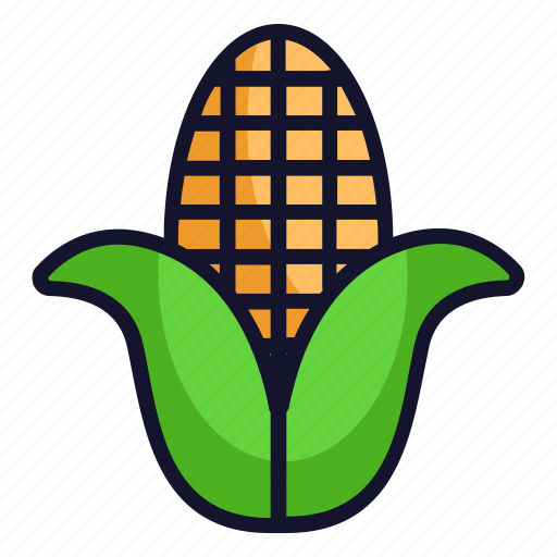 Corn, food, thanksgiving, vegetable icon - Download on Iconfinder