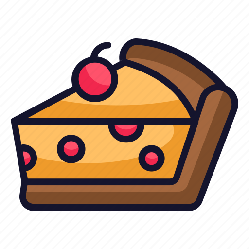 Cherry, holiday, pie, thanksgiving icon - Download on Iconfinder