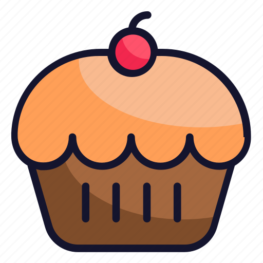 Bread, cake, cupcake, food, thanksgiving icon - Download on Iconfinder