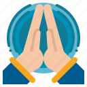 praying, hands, religion, church