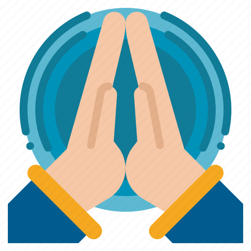 Praying, hands, religion, church icon - Download on Iconfinder